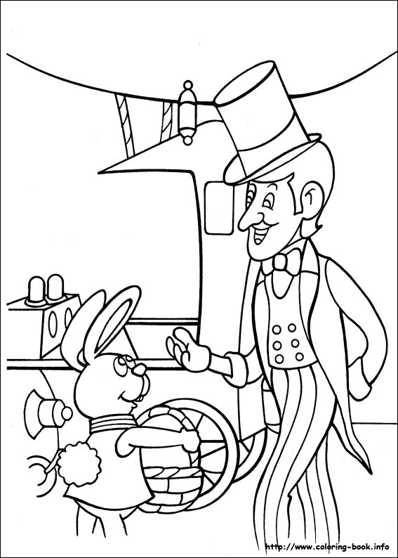 Peter Cottontail coloring picture